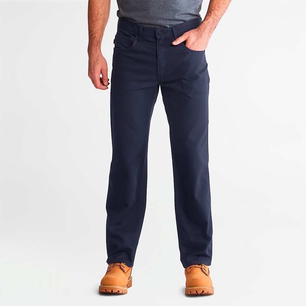 NWT Timberland PRO Mens Ironhide Flex 5 Pocket Work Pants 44 x 32 Blue